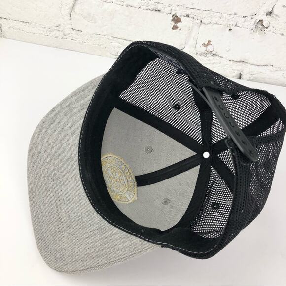 Tin Cup Mountain Whiskey Snapback Hat - Picture 7 of 7